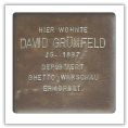 Stolperstein David Grünfeld