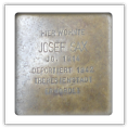 Stolperstein Josef Sax