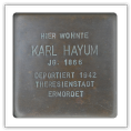 Stolperstein Karl Hayum