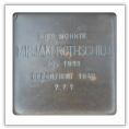Stolperstein Mirjam Rothschild