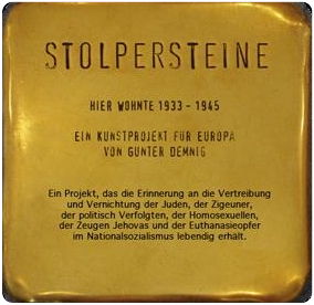Muster Stolperstein